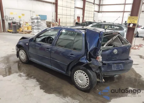 2001 Volkswagen Golf Gls z USA, uszkodzony, nr VIN 9BWGT61J914057698